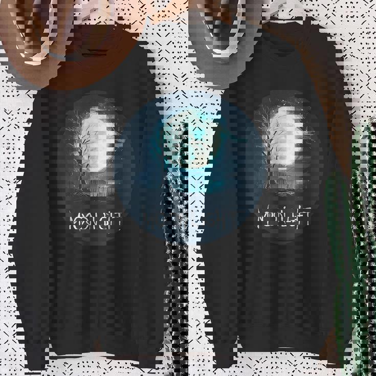 月光愛好家のための素晴らしい夜の服。 スウェットシャツ 年配の女性への贈り物