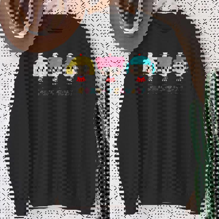 東京ハイジ「オクスリーナさんじょう！」 スウェットシャツ 年配の女性への贈り物