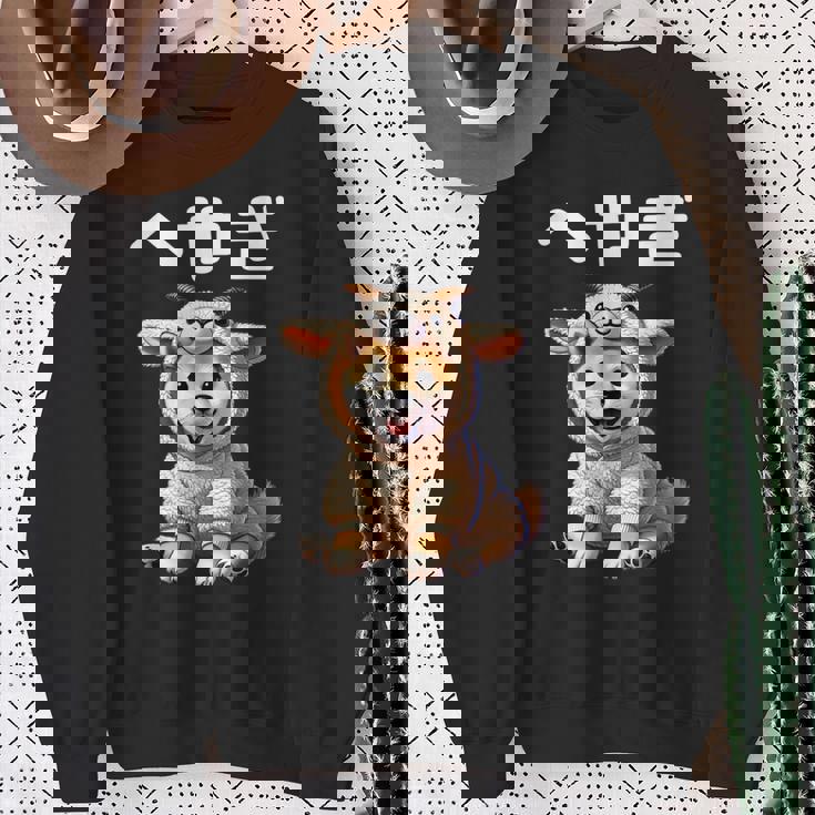 おもしろ 柴犬好き 柴犬 名言 文字 面白い ふざけた ふざけ パロディ ネタ かわいい へやぎ 部屋着 スウェットシャツ 年配の女性への贈り物