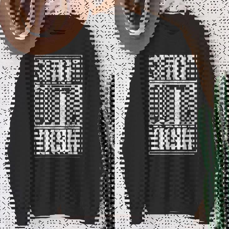 横須賀 ストレート・アウト・オブ・横須賀 スウェットシャツ 年配の女性への贈り物