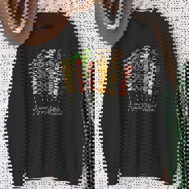 焼き鳥さん スウェットシャツ 年配の女性への贈り物