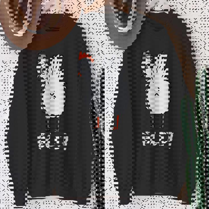 焼鳥 面白いtシャツ ぼんじり ニワトリ イラスト メンズ おもしろ 面白い 服 オリジナル おもしろグッズ ネタ スウェットシャツ 年配の女性への贈り物