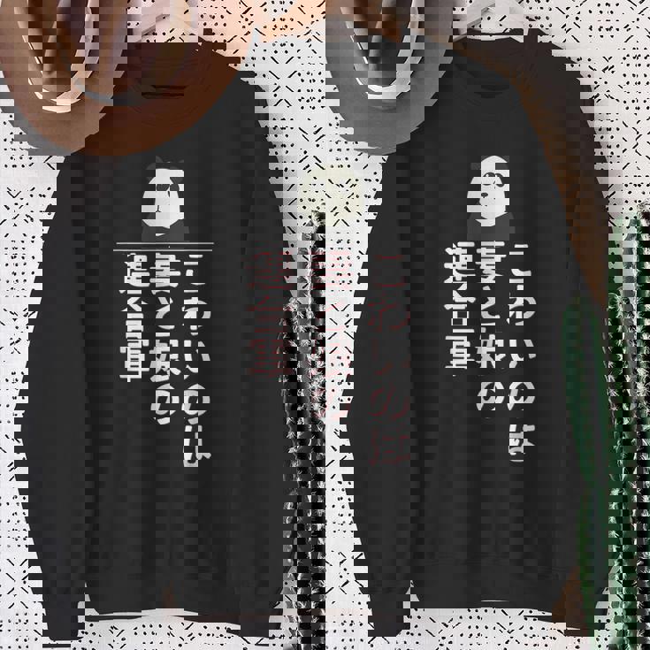 父の日 2025 パンダ【 こわいのは 妻と娘の 連合軍 】 おもしろ スウェットシャツ 年配の女性への贈り物