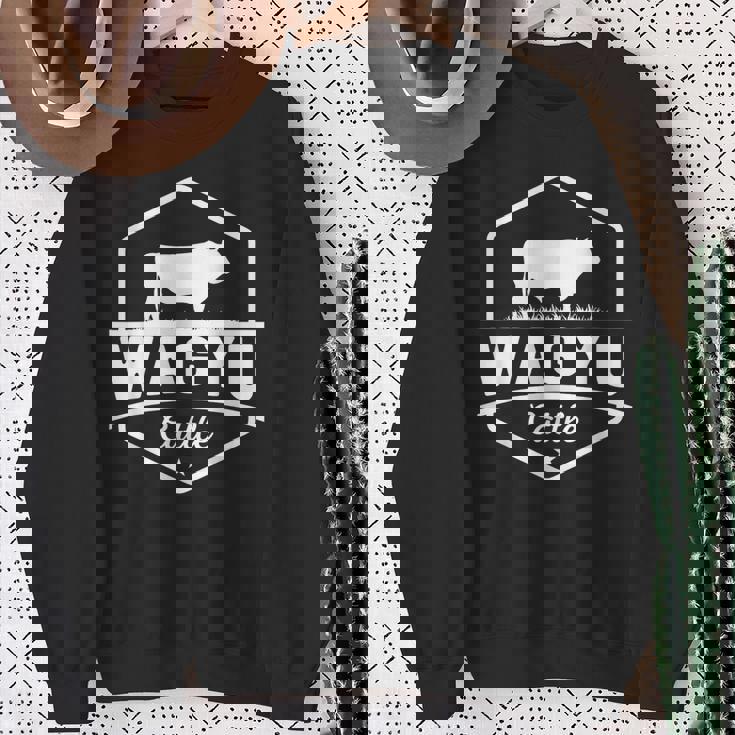 牛農家 和牛 スウェットシャツ 年配の女性への贈り物