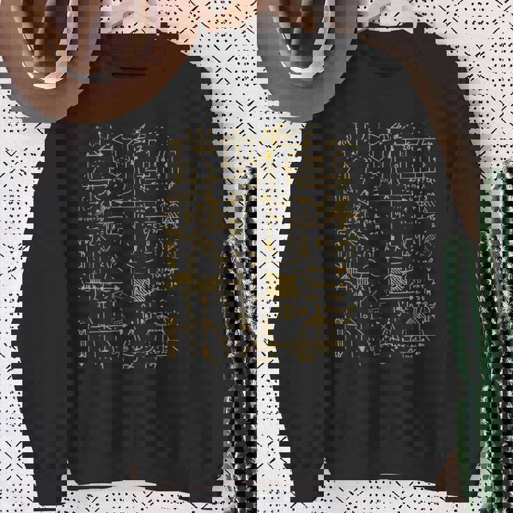 物理学 数学 物理学者 数学 関数グラフ スウェットシャツ 年配の女性への贈り物