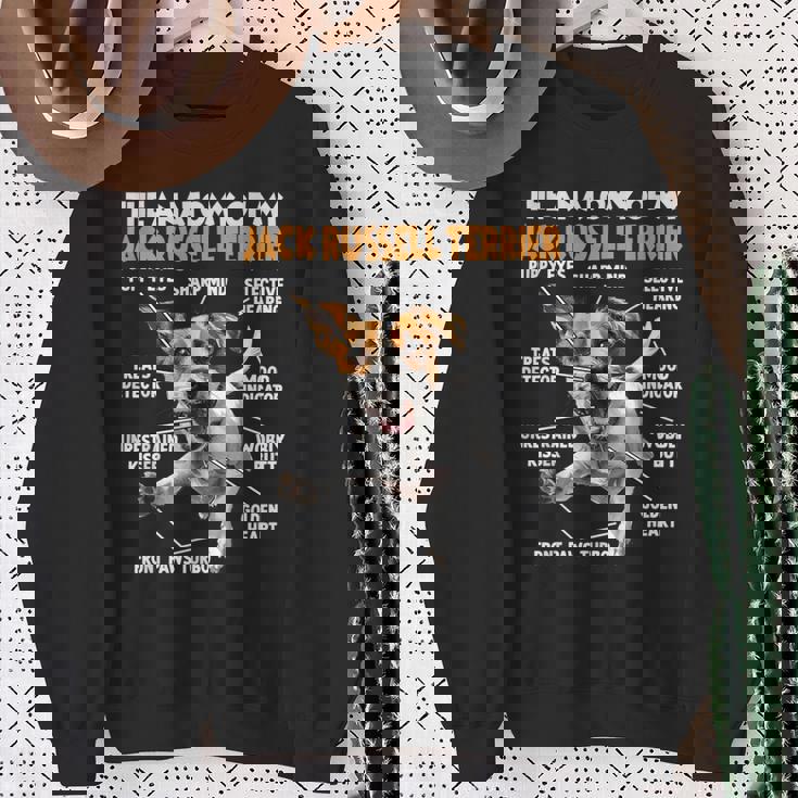 犬の飼い主のための面白いジャック ラッセル テリア ガッシスウェットシャツ 年配の女性への贈り物