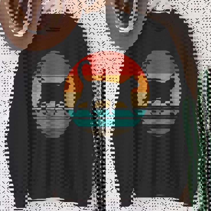 猫 レトロスタイル ビンテージ スウェットシャツ 年配の女性への贈り物