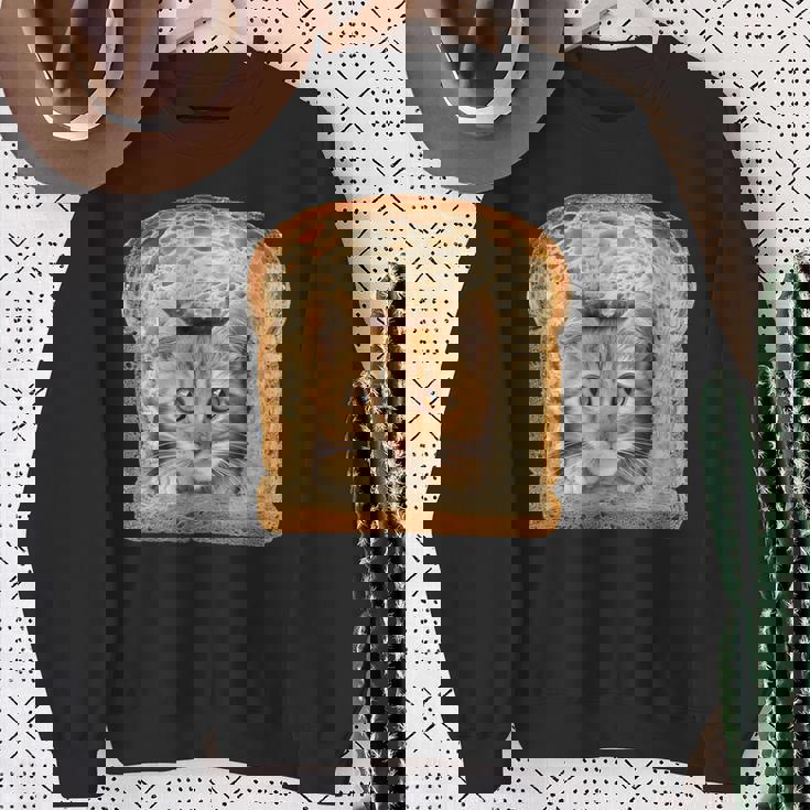 猫好きのペットのための面白い猫のグラフィックtシャツ Mewow スウェットシャツ 年配の女性への贈り物