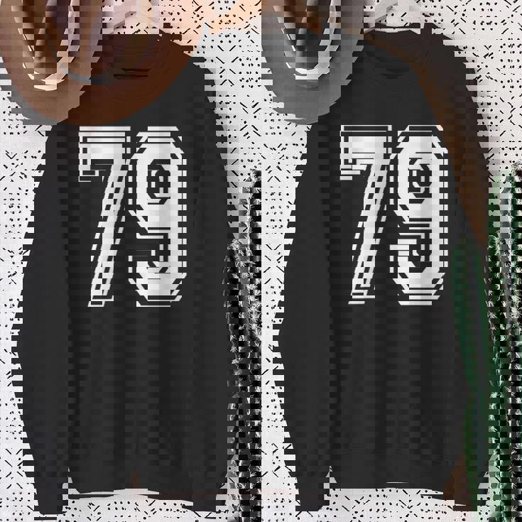 番号 79インチ ホワイト スウェットシャツ 年配の女性への贈り物