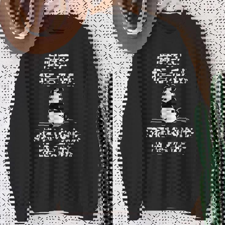 痩せろ？ 何言ってんだ。この体にいくらかけたと思ってるんだ。面白い ギャグ-ジョーク スウェットシャツ 年配の女性への贈り物