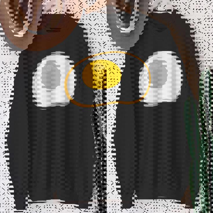 目玉焼き 漫画 カワイイ オタク ブランチ 料理 面白い スウェットシャツ 年配の女性への贈り物