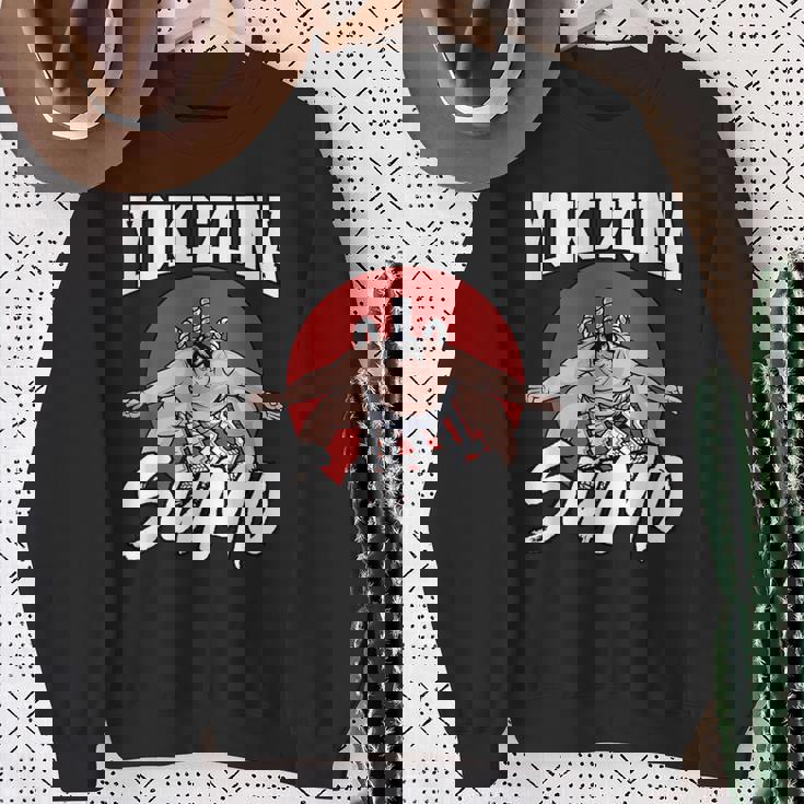 相撲 プロレス 相撲 横綱 相撲 日本 スウェットシャツ 年配の女性への贈り物