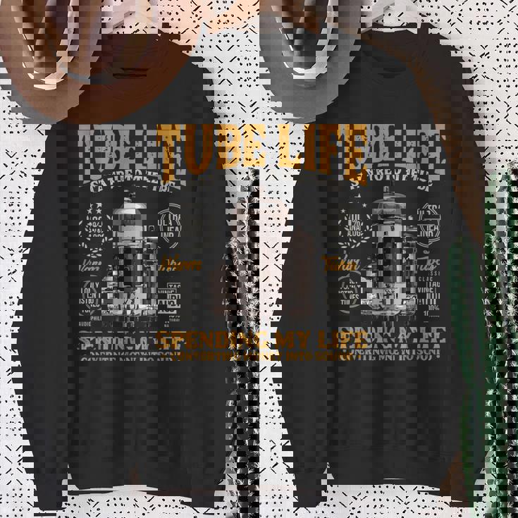 真空管 ギターアンプ チューブ アナログ Hi-Fi アンプ スウェットシャツ 年配の女性への贈り物