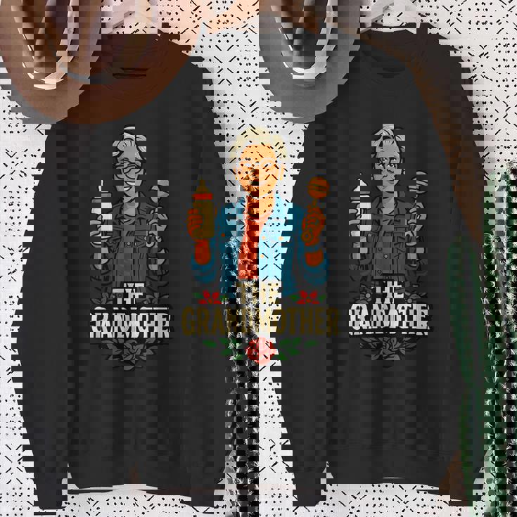 祖母のおばあちゃんのおばあちゃんのおもしろいデザイン スウェットシャツ 年配の女性への贈り物