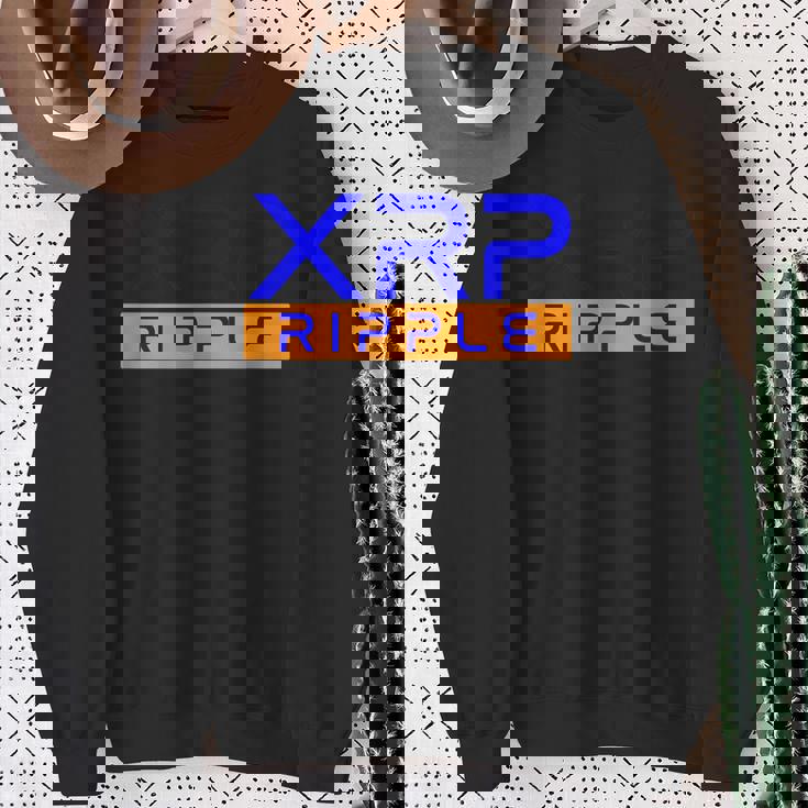 私のxrpリップル暗号通貨 スウェットシャツ 年配の女性への贈り物