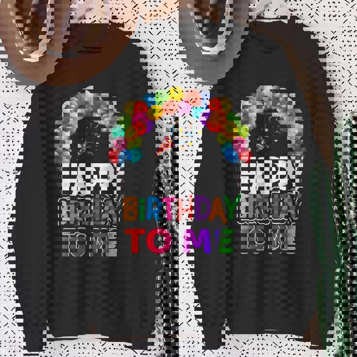 私の誕生日です私にお誕生日おめでとう スウェットシャツ 年配の女性への贈り物