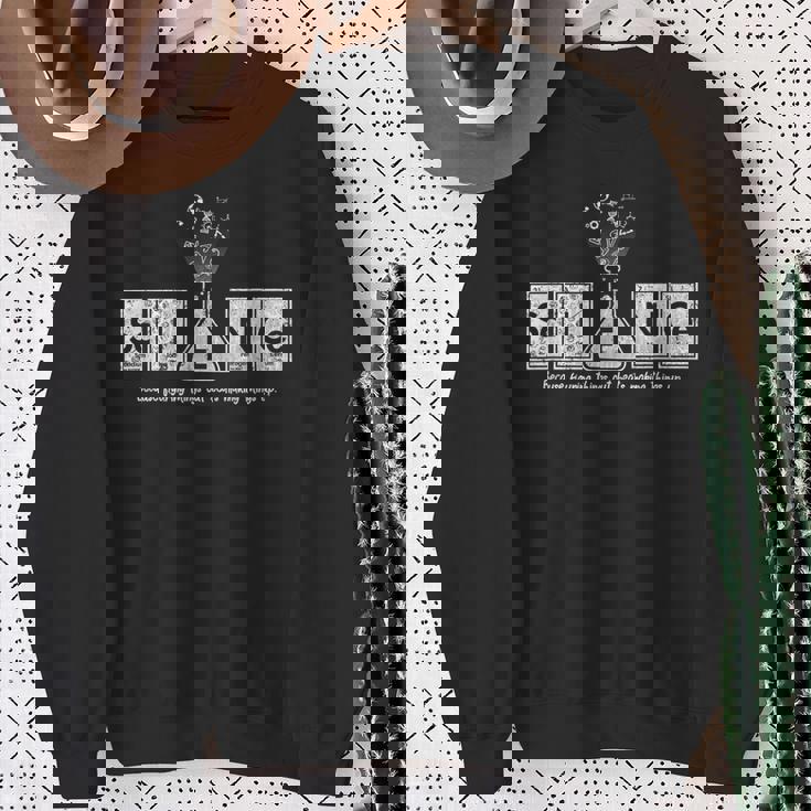 科学は魔法のようではない スウェットシャツ 年配の女性への贈り物