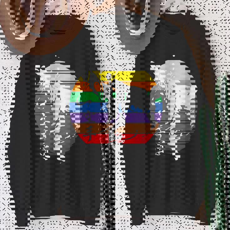 空手道 すべての帯色 横蹴 格闘技 スポーツ 運動選手 空手選手 スウェットシャツ 年配の女性への贈り物