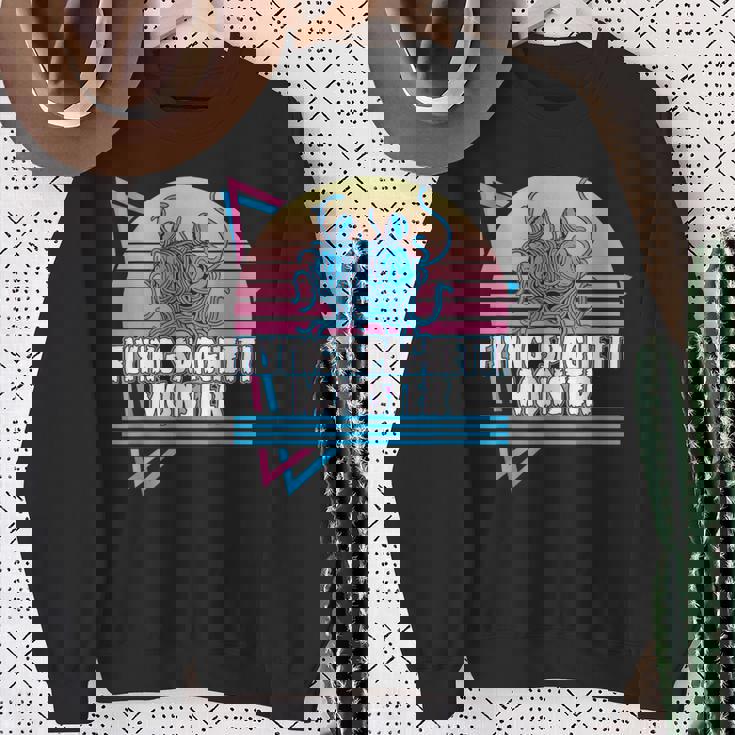 空飛ぶスパゲッティモンスター パスタファリ Fsm 無神論者 レトロ スウェットシャツ 年配の女性への贈り物