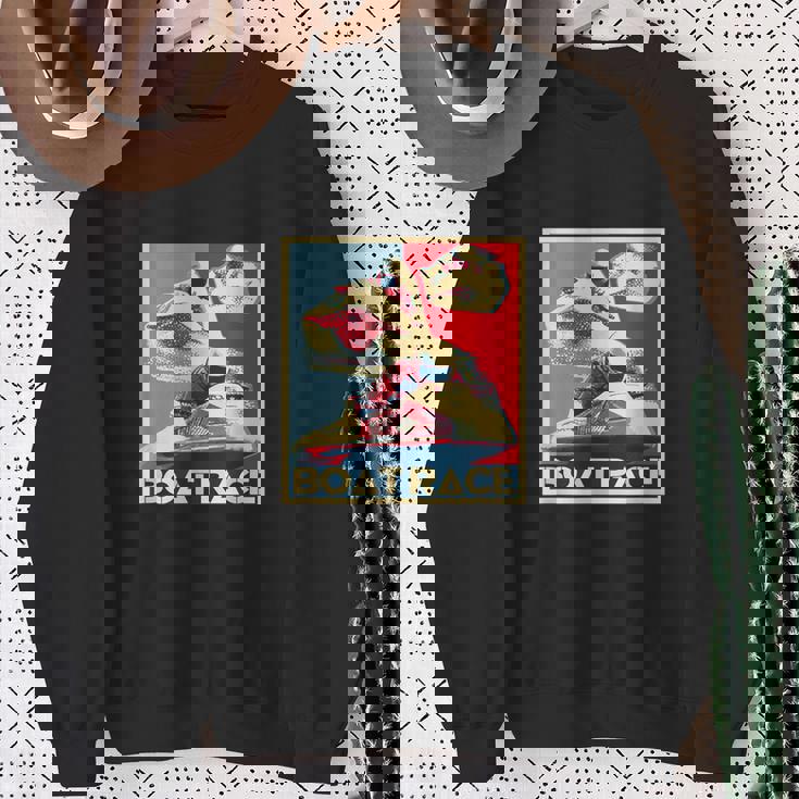 競艇 面白いtシャツ ボートレース メンズ おもしろ 面白 ネタ 面白グッズ 服 文字 文字入り スウェットシャツ 年配の女性への贈り物