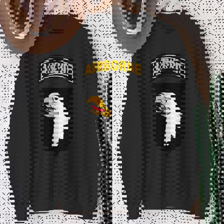 第101空挺師団 アメリカ軍 スウェットシャツ 年配の女性への贈り物