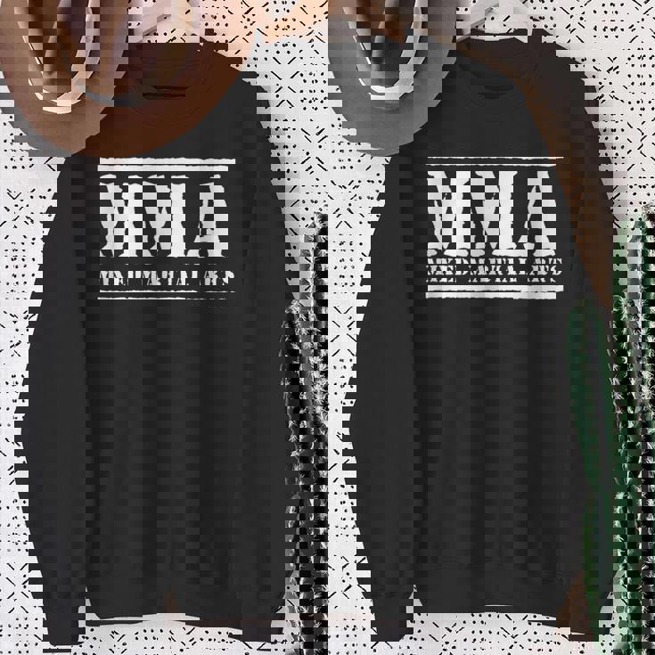 総合格闘技総合格闘技 スウェットシャツ 年配の女性への贈り物