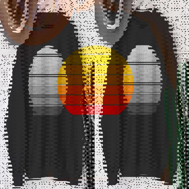 色の縞模様 スウェットシャツ 年配の女性への贈り物