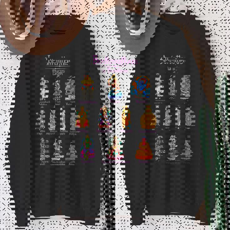 菩薩 仏教 スウェットシャツ 年配の女性への贈り物