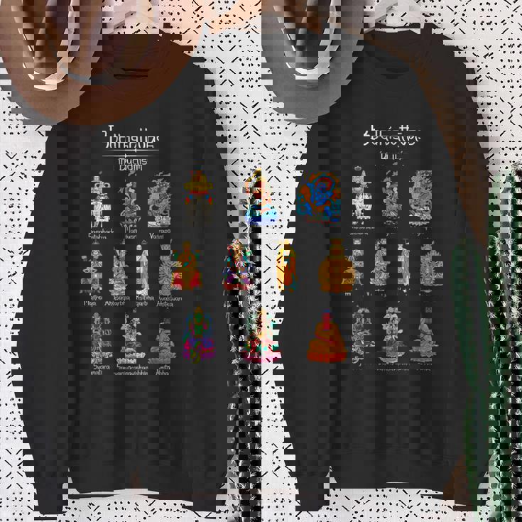 菩薩 仏教の神々 スウェットシャツ 年配の女性への贈り物