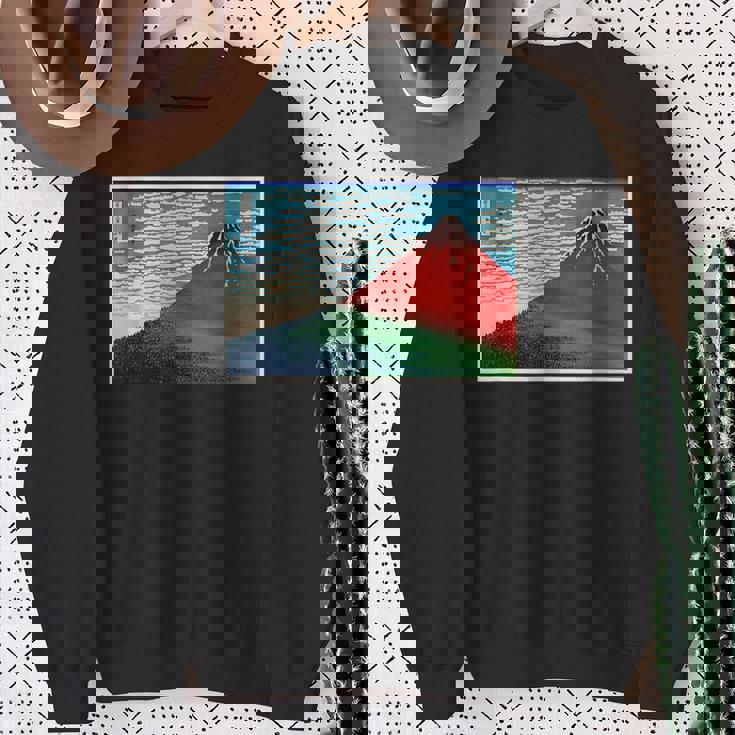 葛飾北斎 浮世絵 富嶽三六景 富士山 名作 アート 絵画 メンズ レディース 面白い 服 美術 スウェットシャツ 年配の女性への贈り物