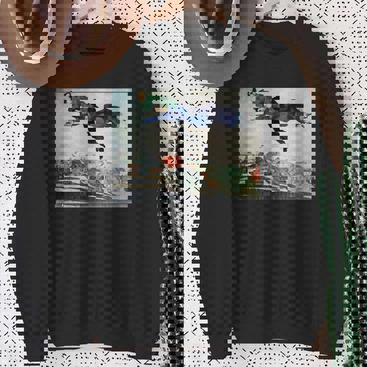 街の上で スウェットシャツ 年配の女性への贈り物