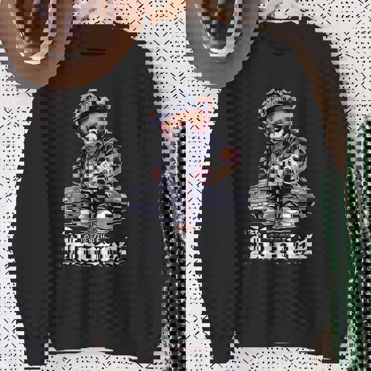 西海岸ラテン系チカーノアートヒップホップ One For The Homies スウェットシャツ 年配の女性への贈り物