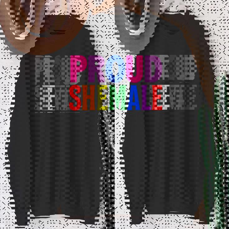 誇り高きシーメール レディーボーイ Lgbtq プライド スウェットシャツ 年配の女性への贈り物