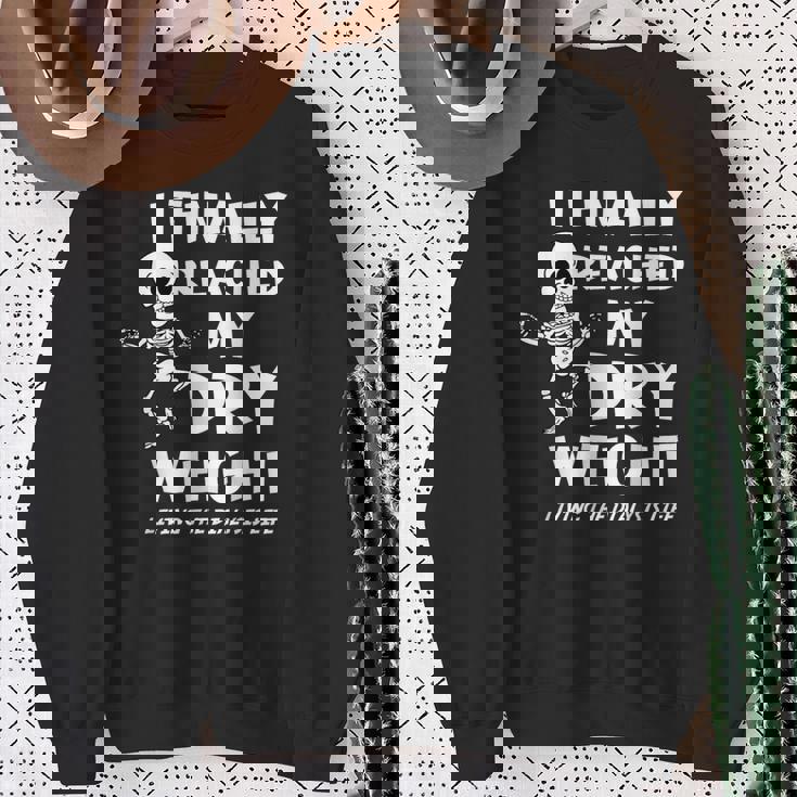 透析患者または看護師 透析意識 スウェットシャツ 年配の女性への贈り物