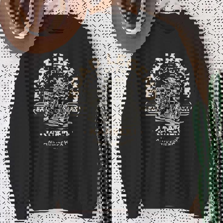 還暦祝い 伝説の60歳還暦ライダー 安全祈願 長寿 かっこいい スウェットシャツ 年配の女性への贈り物