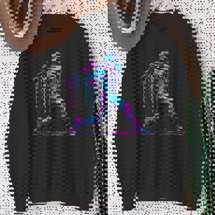 野球 選手 ドリップ アイスクリーム ドリップ 野球 試合 デイ ユース スウェットシャツ 年配の女性への贈り物