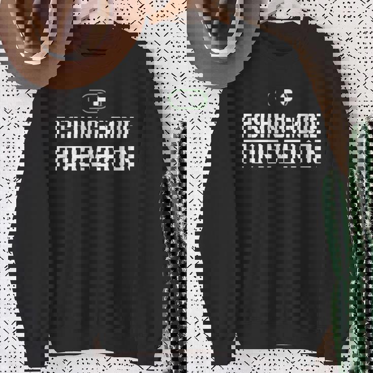 釣りモード フォーエバー オン アクティビティ パッション ホビー スウェットシャツ 年配の女性への贈り物