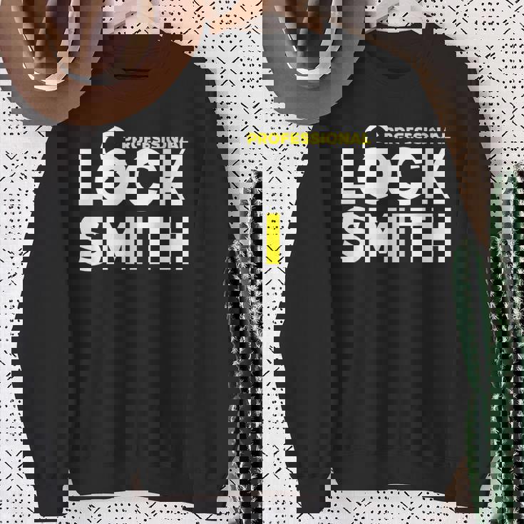 鍵屋ロックピッキングプロフェッショナルロックスミス スウェットシャツ 年配の女性への贈り物