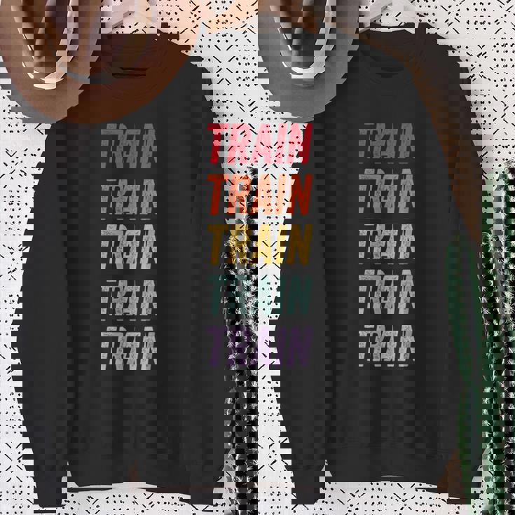 電車 スウェットシャツ 年配の女性への贈り物