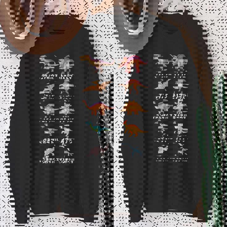 面白tシャツ 恐竜 イラスト ティラノサウルス 子供 おもしろ グッズ 服 ネタ メンズ オリジナル キッズ 恐竜の種類 スウェットシャツ 年配の女性への贈り物