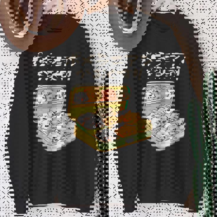 面白い ポメラニアン 犬 お薬 イヌ メンズ 犬好き グッズ かわいい おもしろ 面白い 服 ネタ スウェットシャツ 年配の女性への贈り物