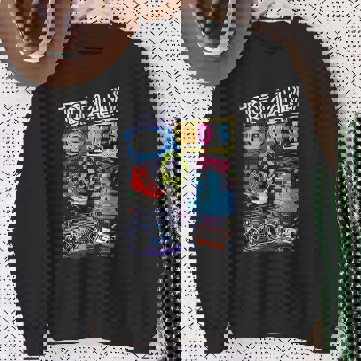 面白い80年代レトロtシャツ 1980年代パーティーギフト ターンテーブルカセット スウェットシャツ 年配の女性への贈り物