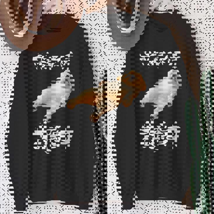 面白いtシャツ シーズー やる気スイッチ イヌ わんこ メンズ 犬好き グッズ おもしろ 面白い 服 ネタ スウェットシャツ 年配の女性への贈り物