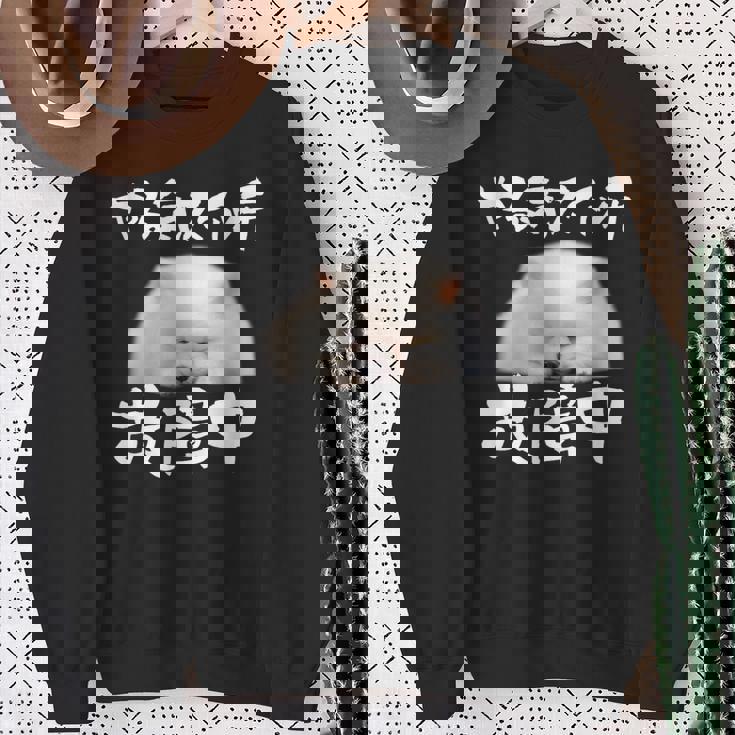 面白いtシャツ ポメラニアン やる気スイッチ イヌ メンズ 犬好き グッズ おもしろ 面白い 服 ネタ スウェットシャツ 年配の女性への贈り物