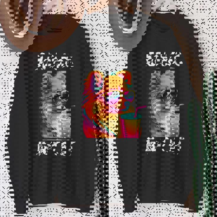 面白いtシャツ ポメラニアン イヌ わんこ メンズ 犬好き グッズ おもしろ 面白い 服 ネタ わんこ スウェットシャツ 年配の女性への贈り物