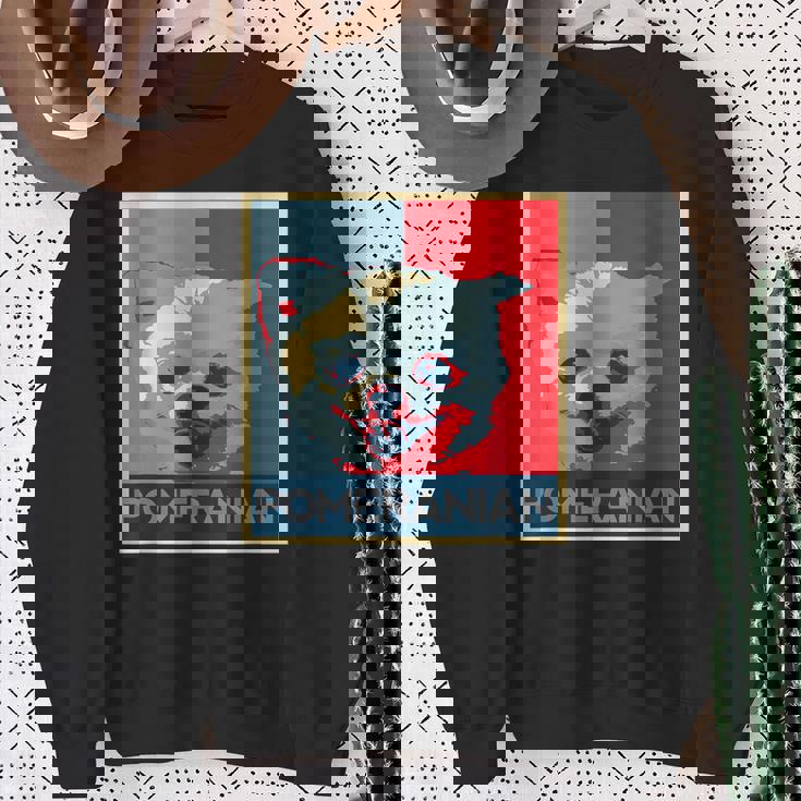 面白いtシャツ 犬 ポメラニアン わんこ メンズ レディース オリジナル おもしろ グッズ 夏 服 ネタ スウェットシャツ 年配の女性への贈り物