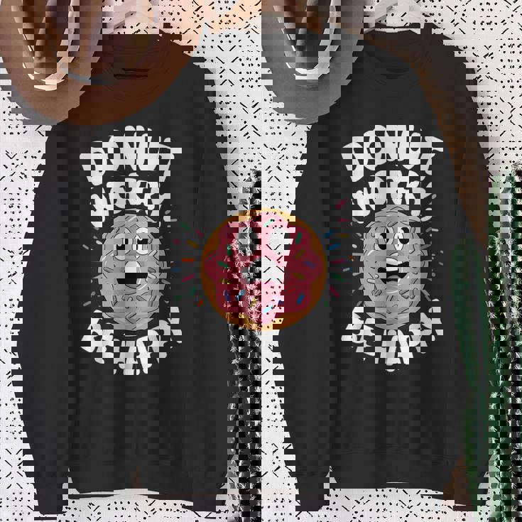 面白いドーナツしゃれ スウェットシャツ 年配の女性への贈り物