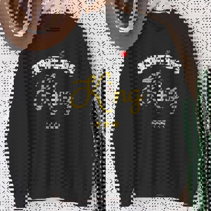 面白いボウラー ボーリング キングピン キングピン ボーリング チームギフト スウェットシャツ 年配の女性への贈り物