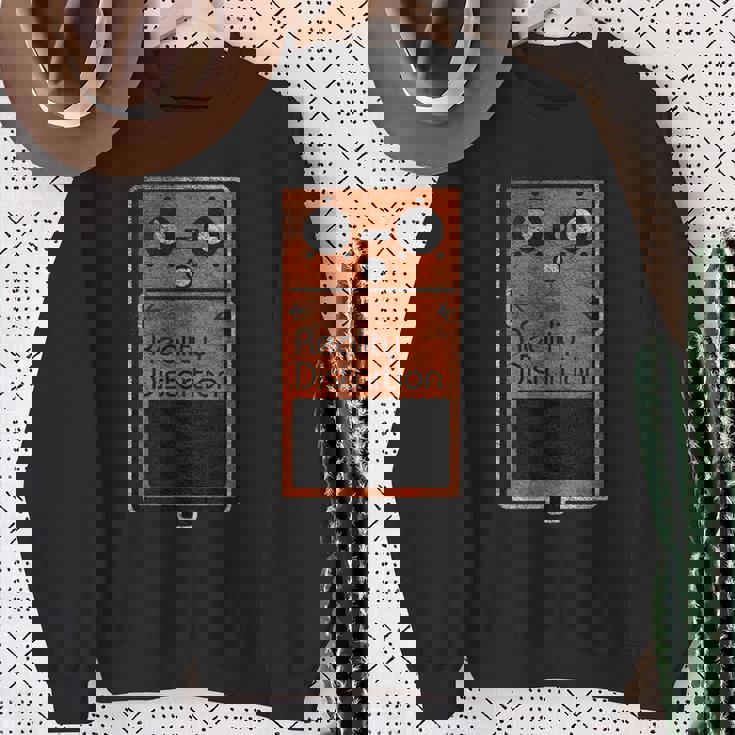 面白いリアリティディストーションエフェクトペダル スウェットシャツ 年配の女性への贈り物