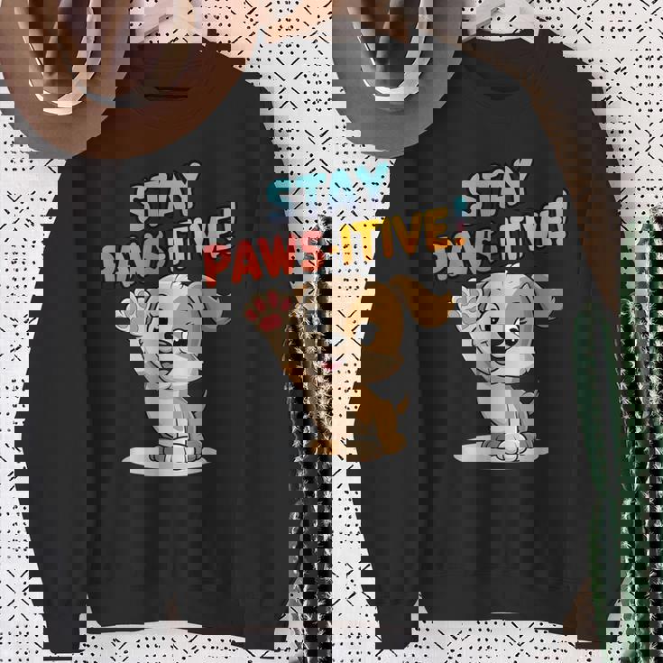 面白い皮肉な引用皮肉なデザインママとパパ犬 スウェットシャツ 年配の女性への贈り物